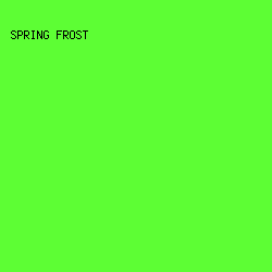 5DFE34 - Spring Frost color image preview