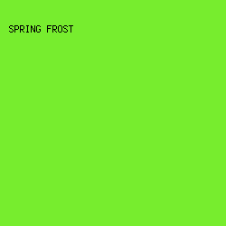 77ED2E - Spring Frost color image preview