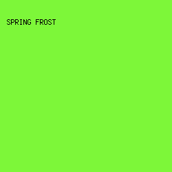 7DF739 - Spring Frost color image preview