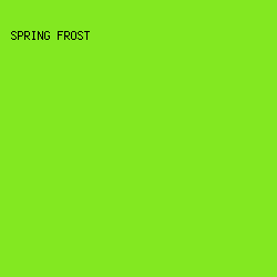 83E821 - Spring Frost color image preview