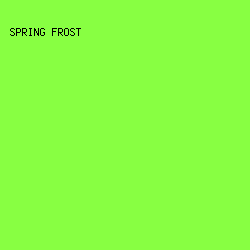 88FF42 - Spring Frost color image preview