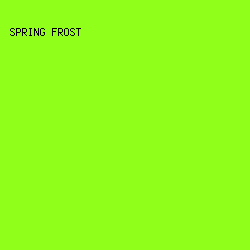 90FF1A - Spring Frost color image preview