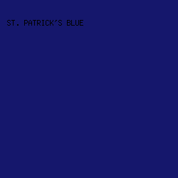 15176C - St. Patrick's Blue color image preview