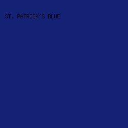 152175 - St. Patrick's Blue color image preview
