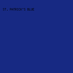 172983 - St. Patrick's Blue color image preview