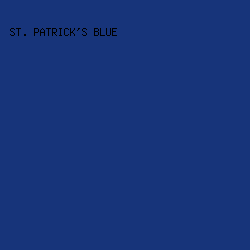 17347A - St. Patrick's Blue color image preview