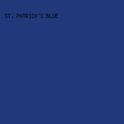 21397A - St. Patrick's Blue color image preview