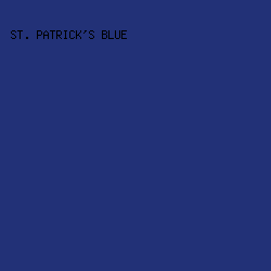 223177 - St. Patrick's Blue color image preview