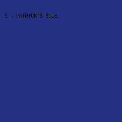 223181 - St. Patrick's Blue color image preview