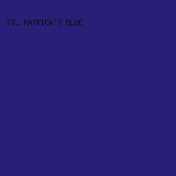 282077 - St. Patrick's Blue color image preview