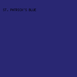 292773 - St. Patrick's Blue color image preview