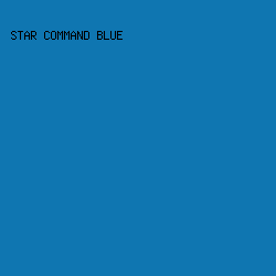 0F76B1 - Star Command Blue color image preview