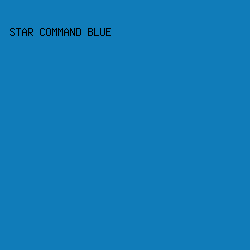 107CB9 - Star Command Blue color image preview
