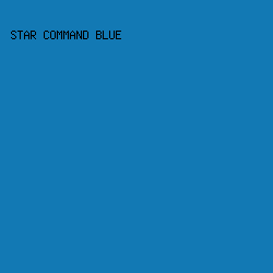 1279b4 - Star Command Blue color image preview