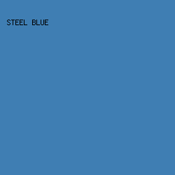 3f7eb3 - Steel Blue color image preview