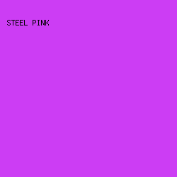 CC3DF4 - Steel Pink color image preview