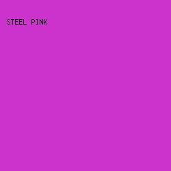 cc33cc - Steel Pink color image preview