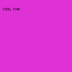 de31d6 - Steel Pink color image preview