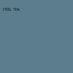 5b7d8d - Steel Teal color image preview