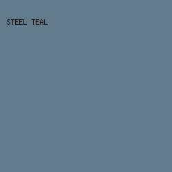617A8C - Steel Teal color image preview