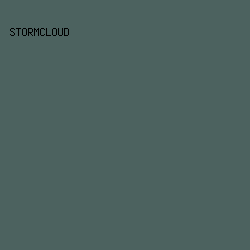 4C625F - Stormcloud color image preview