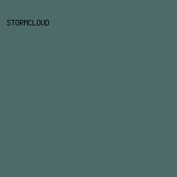 4E6B6B - Stormcloud color image preview