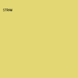 E3D773 - Straw color image preview
