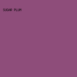 8E4D7A - Sugar Plum color image preview