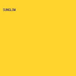 ffd52d - Sunglow color image preview