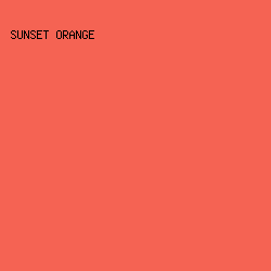 F56353 - Sunset Orange color image preview