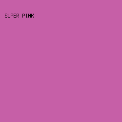 C65FA7 - Super Pink color image preview