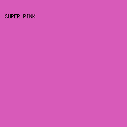 D85AB9 - Super Pink color image preview