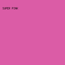 DB5CA6 - Super Pink color image preview