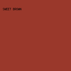 9A382B - Sweet Brown color image preview