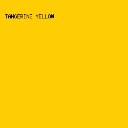 fecd03 - Tangerine Yellow color image preview