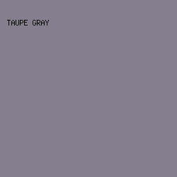 857E8E - Taupe Gray color image preview