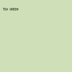 CFDFB7 - Tea Green color image preview