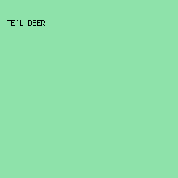 8EE2AA - Teal Deer color image preview
