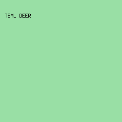 99dfa5 - Teal Deer color image preview