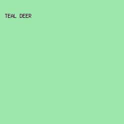 9de7ad - Teal Deer color image preview