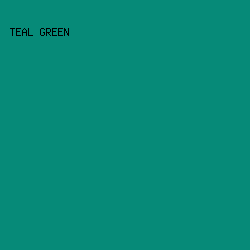 068a78 - Teal Green color image preview
