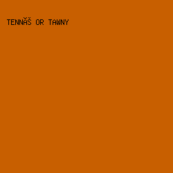 C85F00 - Tenné or Tawny color image preview