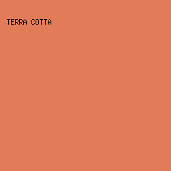 E27B58 - Terra Cotta color image preview