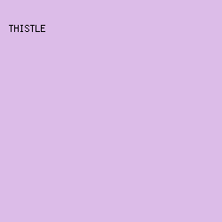 DCBCE8 - Thistle color image preview