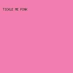 F27EAF - Tickle Me Pink color image preview