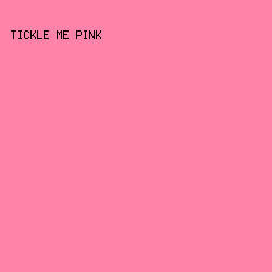 FF83A9 - Tickle Me Pink color image preview