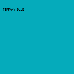 05ABBB - Tiffany Blue color image preview