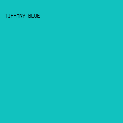 11C2BF - Tiffany Blue color image preview