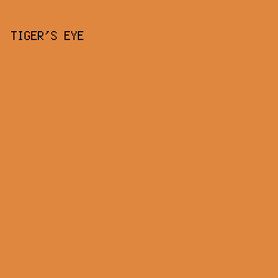 E0873F - Tiger's Eye color image preview