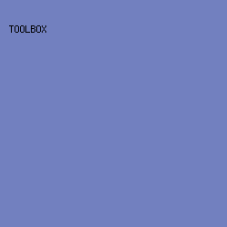 7280BF - Toolbox color image preview